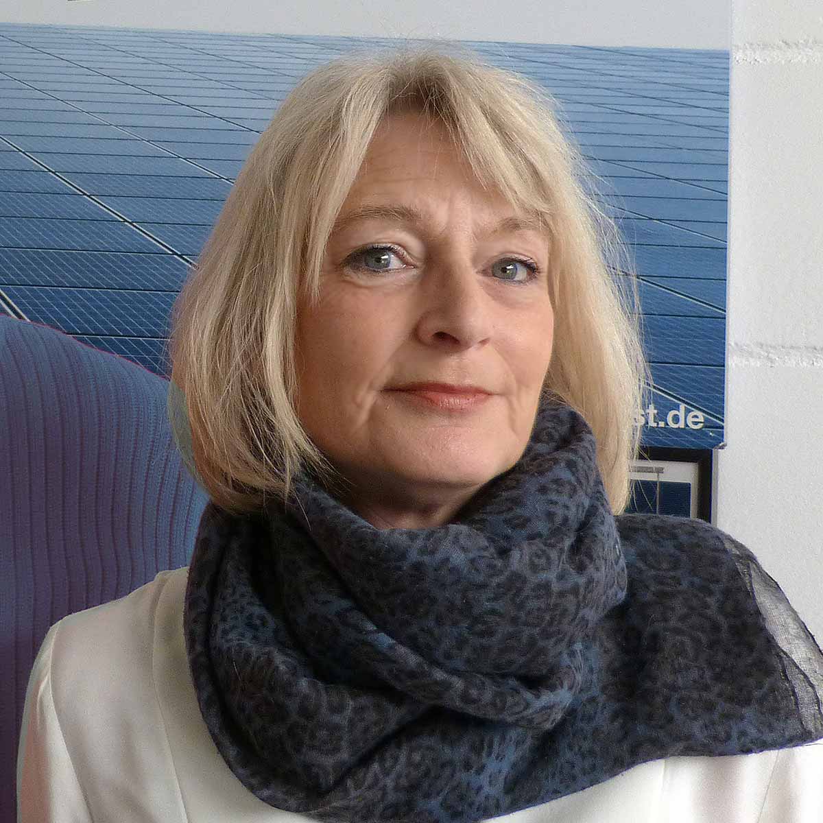 Gudrun Klinke, Diplom-Betriebswirtin und Beraterin im Energiezentrum Willich